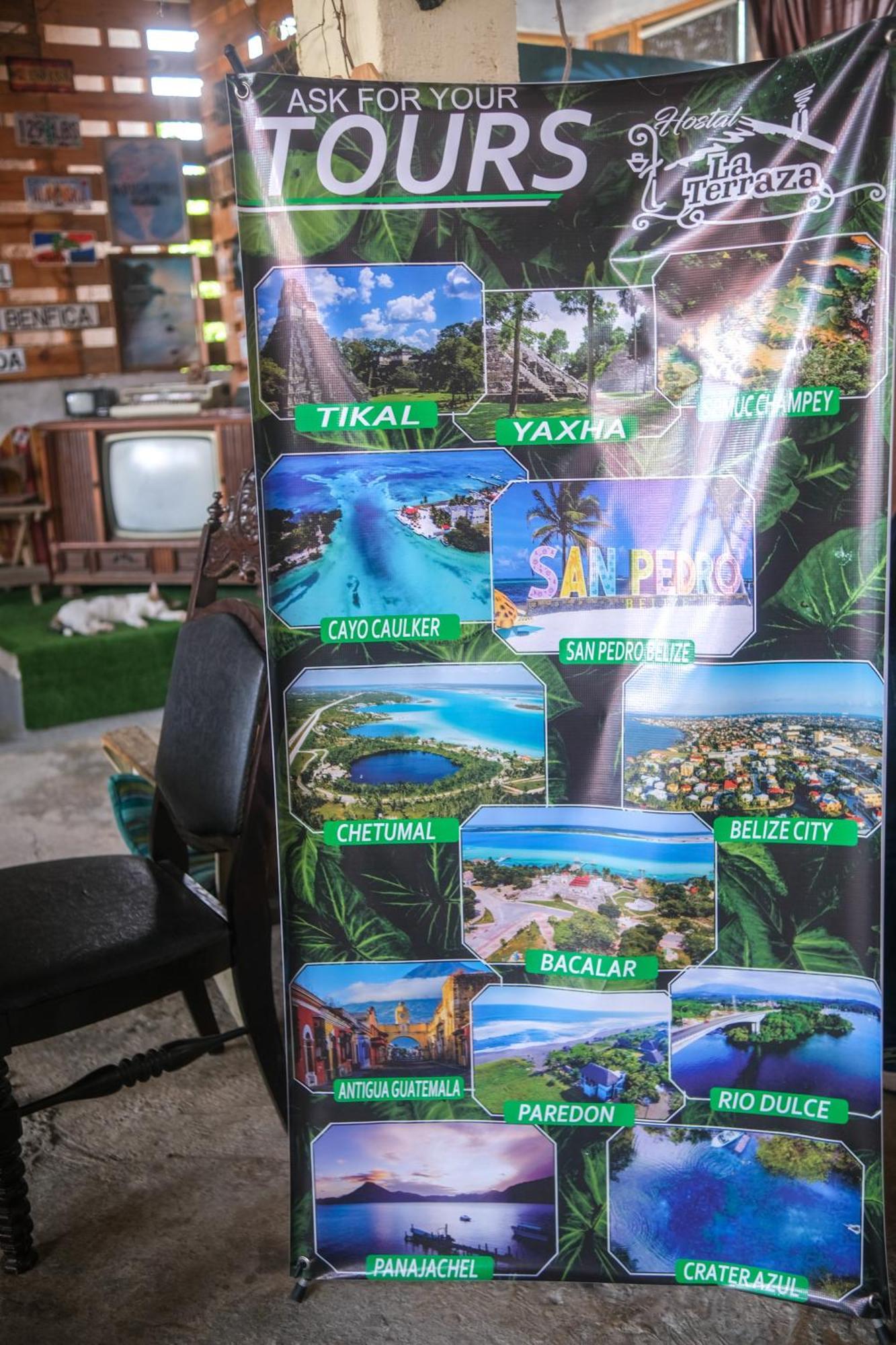 La Terraza Hostel ฟลอเรส ภายนอก รูปภาพ