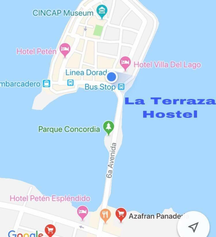 La Terraza Hostel ฟลอเรส ภายนอก รูปภาพ